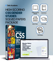 High Scoring CSS Gender Studies Solved Papers Package