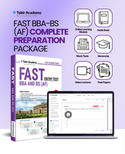 FAST BBA- BS (AF) Entry Test Guide Package