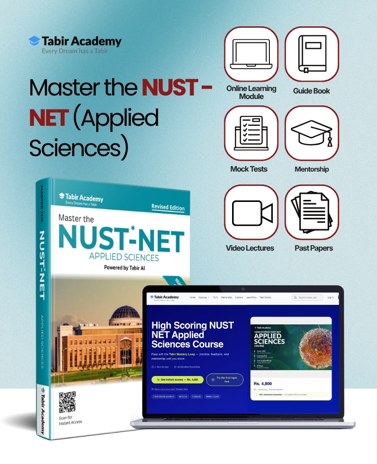 Master the NUST NET (Applied Sciences)