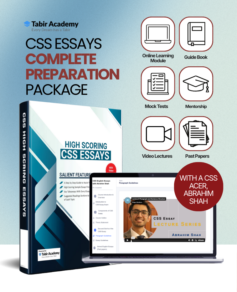High Scoring CSS English Essays Guide Package