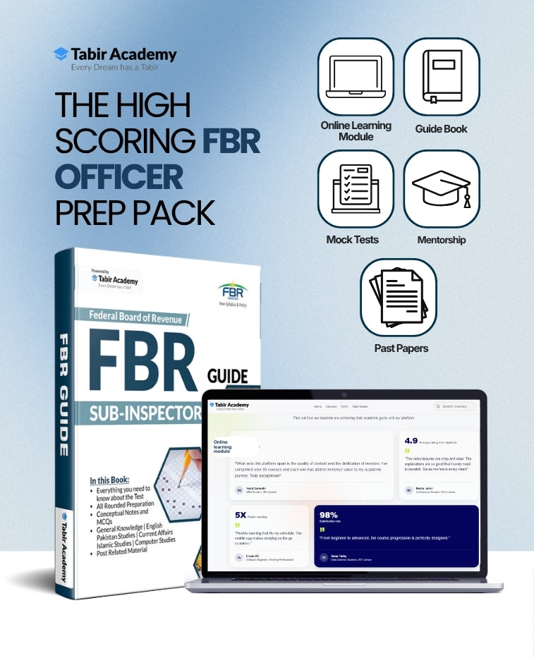 The High Scoring FBR Officer Prep Pack