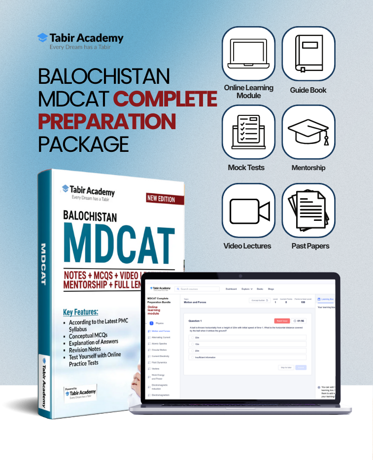 MDCAT Preparation Package for Balochistan