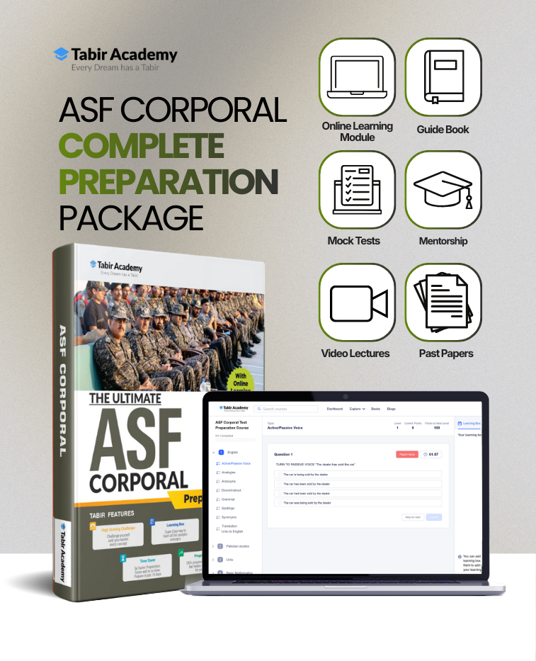 ASF Corporal Preparation Guide