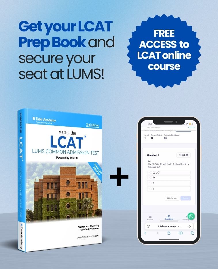 Master the LCAT (LUMS Common Admission Test)