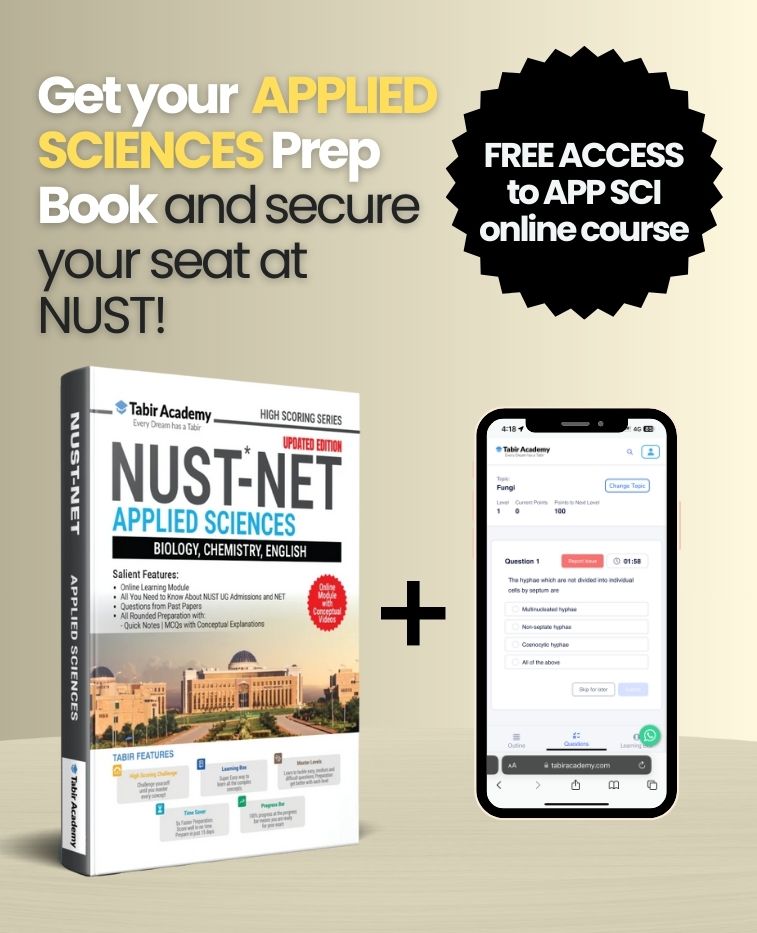 Master the NUST NET (Applied Sciences)