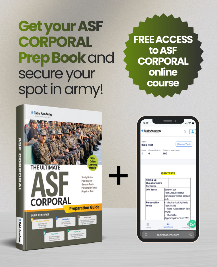 ASF Corporal Preparation Guide