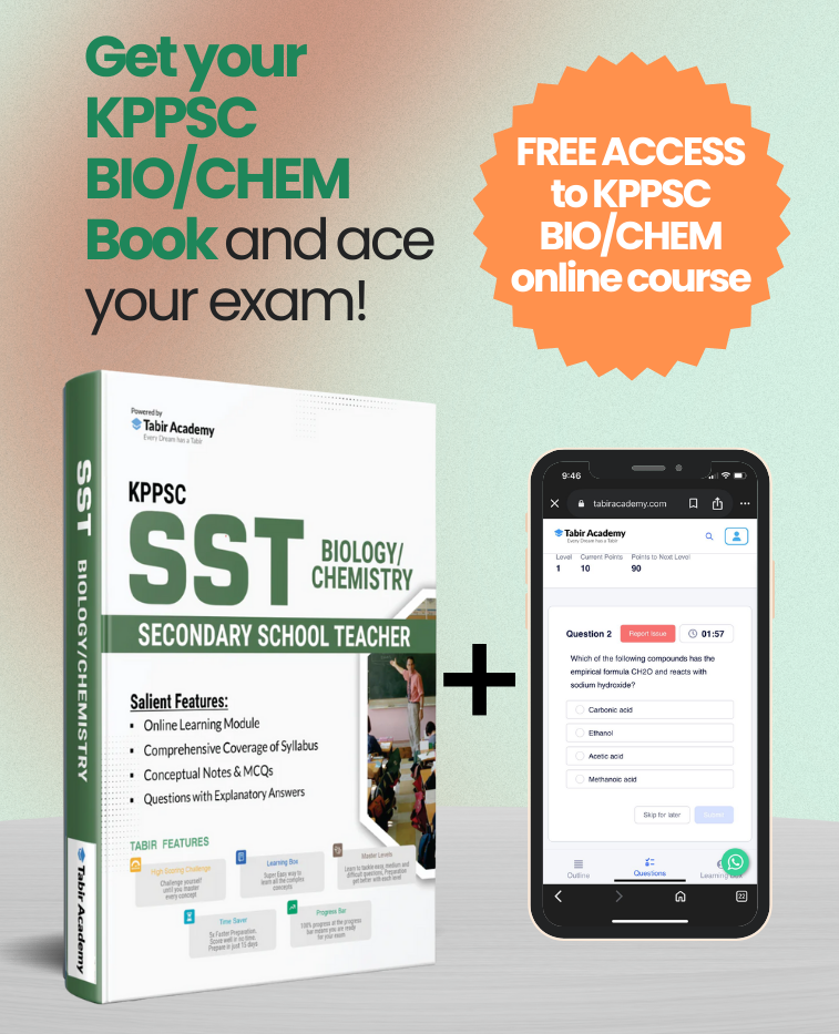 KPPSC Secondary School Teacher(SST) Biology/Chemistry Guide Package