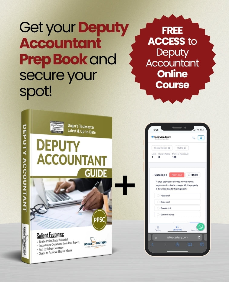 PPSC Deputy Accountant Recruitment Guide Package