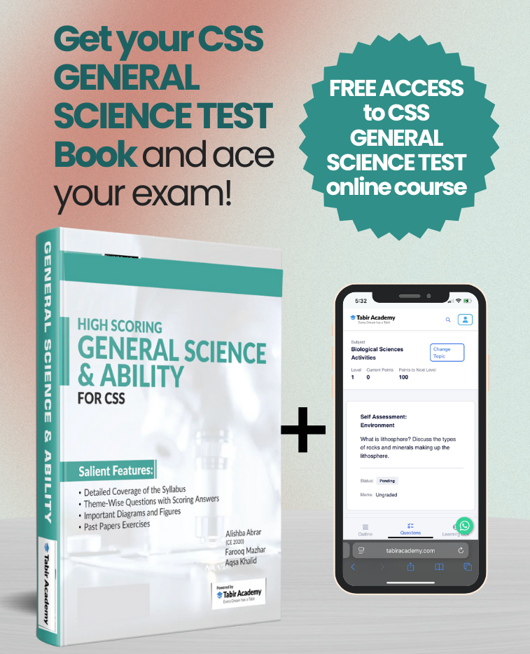 CSS General Science and Ability Guide Package