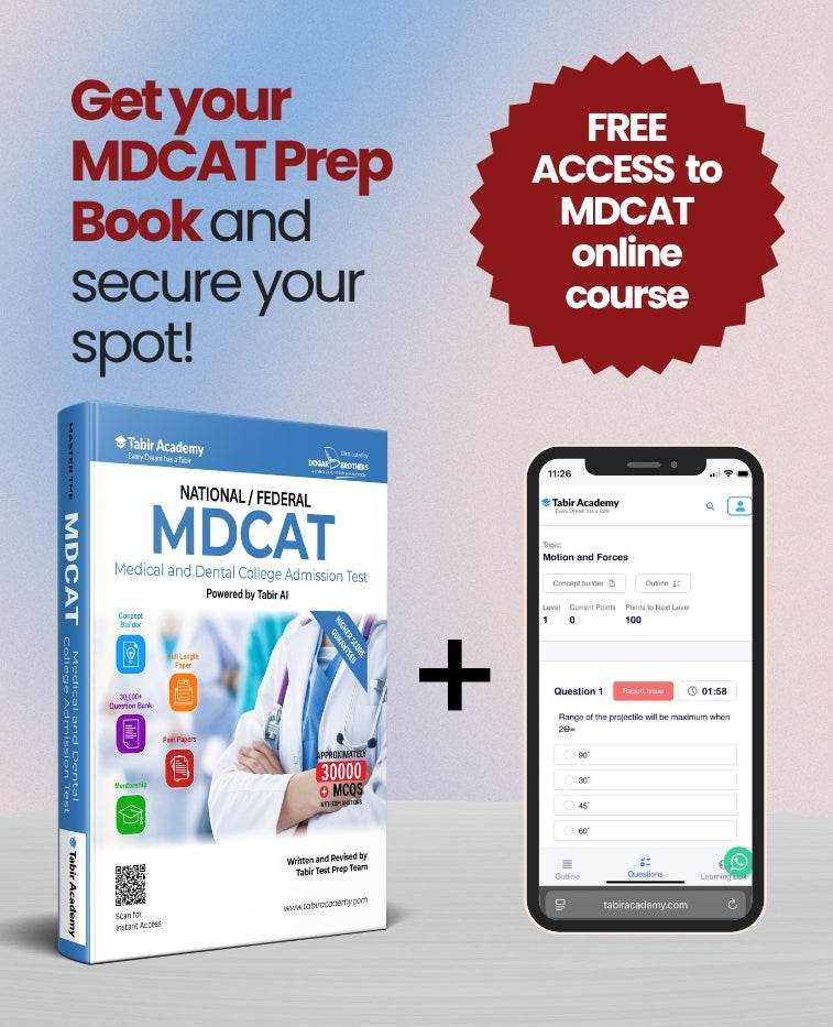 Tabir MDCAT Preparation Package National/Federal