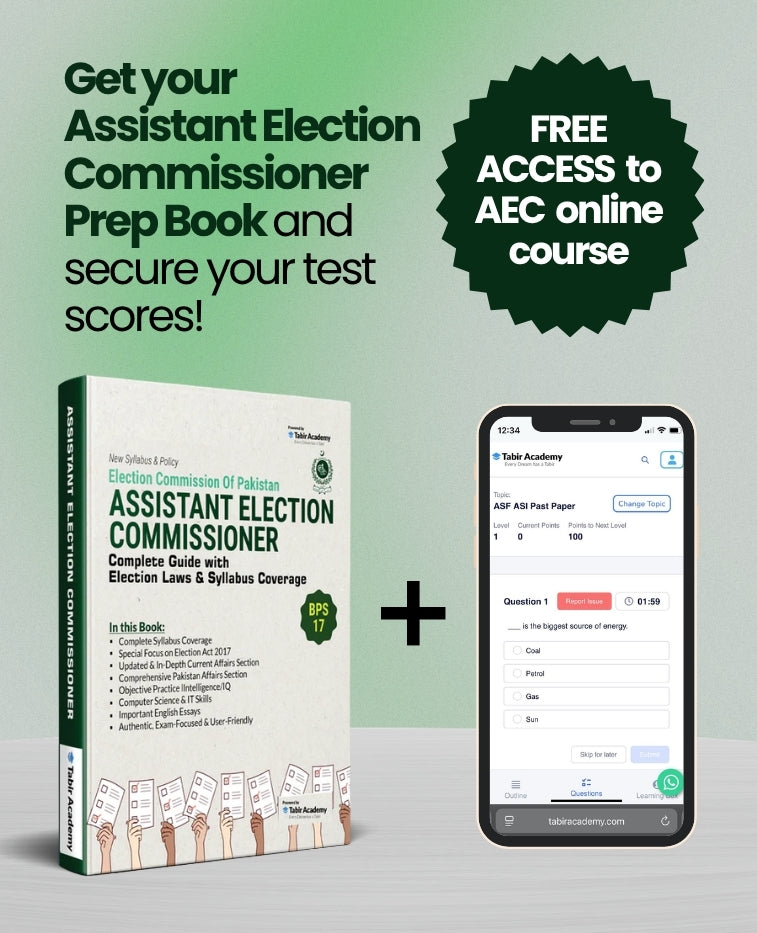 Assistant Election Commissioner (BS-17) Guide Package
