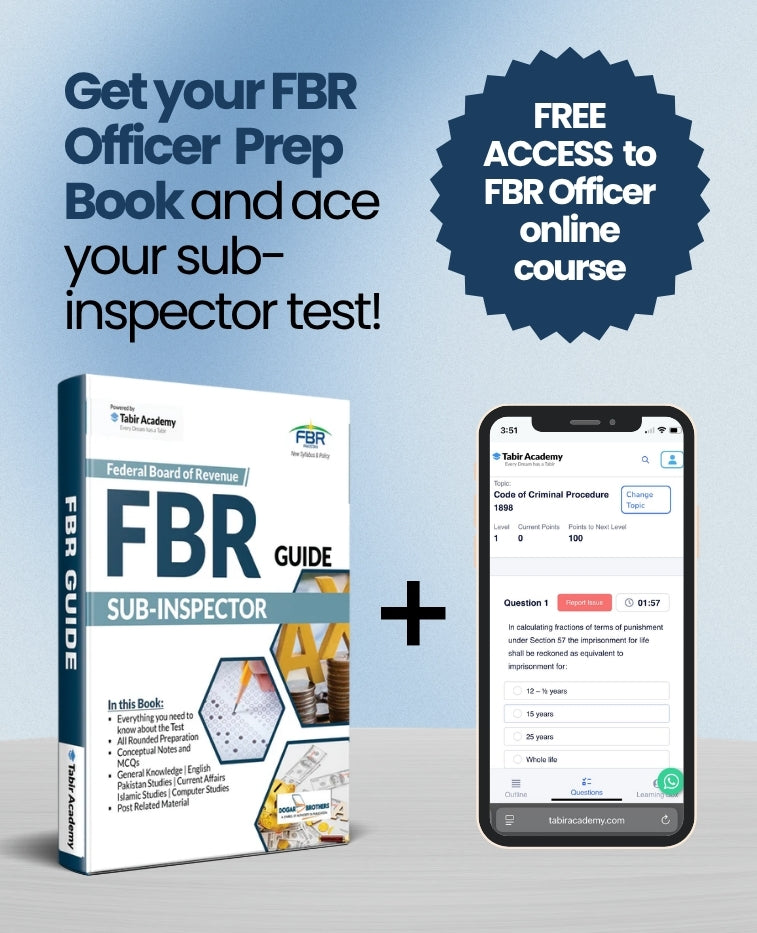 The High Scoring FBR Officer Prep Pack