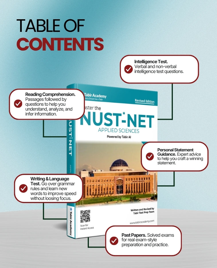 Master the NUST NET (Applied Sciences)