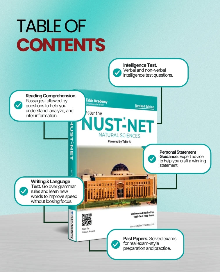 Master the NUST NET (Natural Sciences)