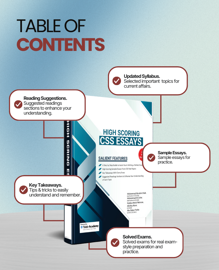 High Scoring CSS English Essays Guide Package