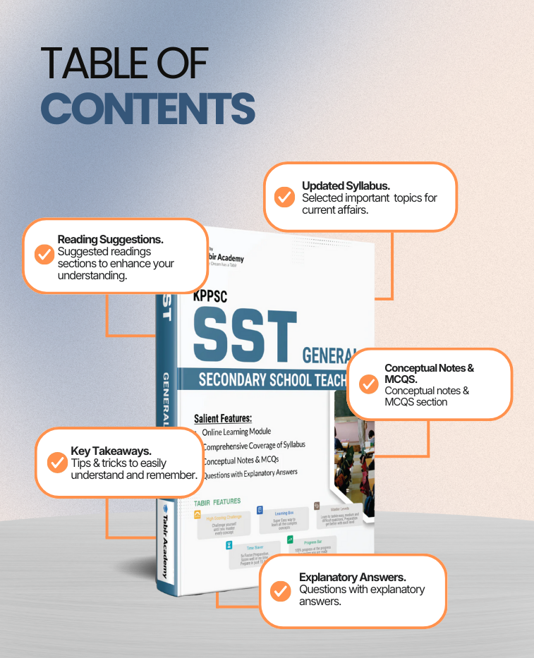 KPPSC Secondary School Teacher(SST) General Guide Package