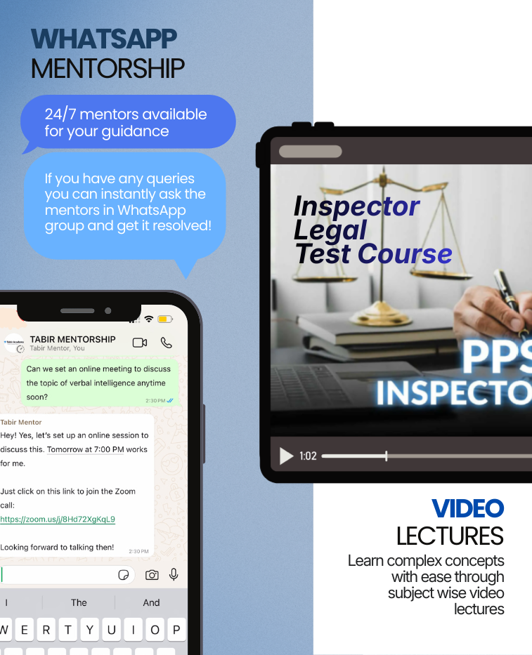 PPSC Inspector Legal Guide Package
