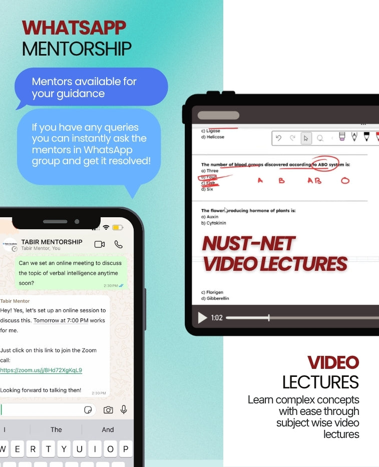 Master the NUST NET (Natural Sciences)