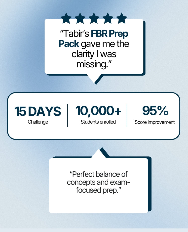 The High Scoring FBR Officer Prep Pack