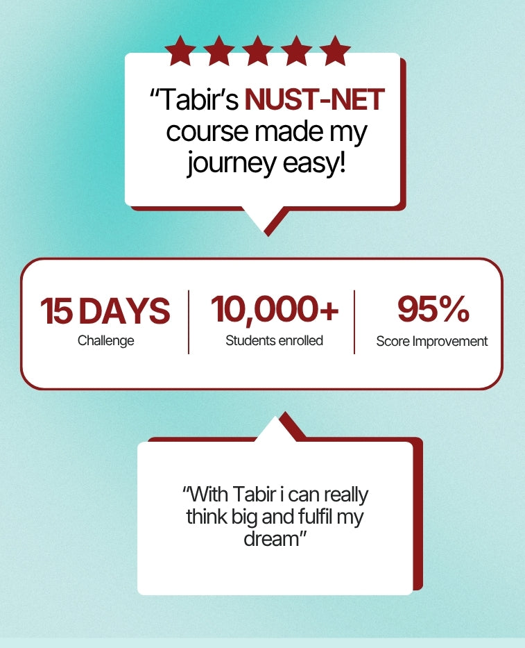 Master the NUST NET (Natural Sciences)