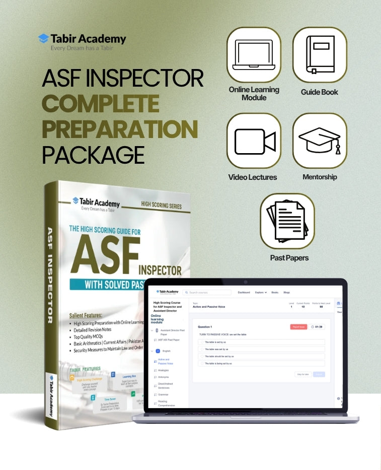 High Scoring Guide for ASF Inspector with Tabir Course