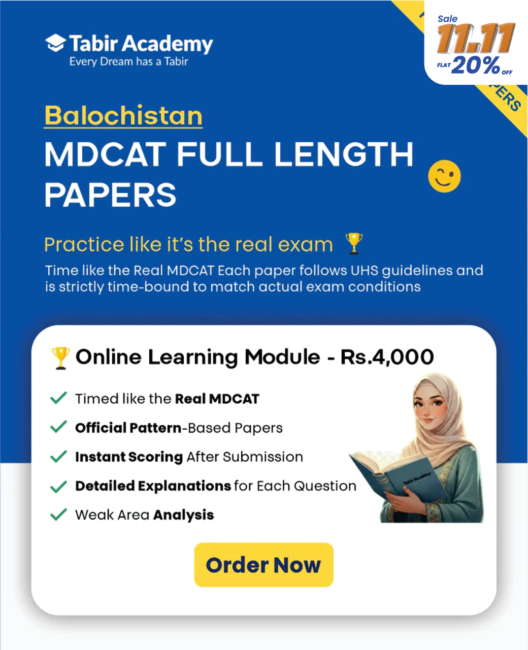 MDCAT Full Length Papers - Balochistan
