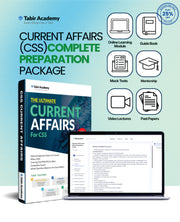 High Scoring CSS Current Affairs Guide Package