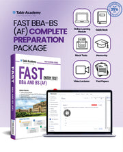 FAST BBA- BS (AF) Entry Test Guide Package