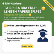 IBA BBA Full-Length Papers (FLPs)