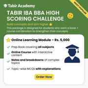 IBA BBA High Scoring Challenge