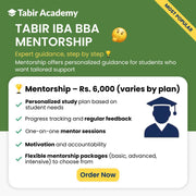 IBA BBA Mentorship