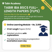 IBA BSCS Full-Length Papers (FLPs)