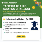 IBA BBA High Scoring Challenge