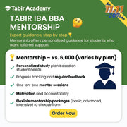 IBA BBA Mentorship