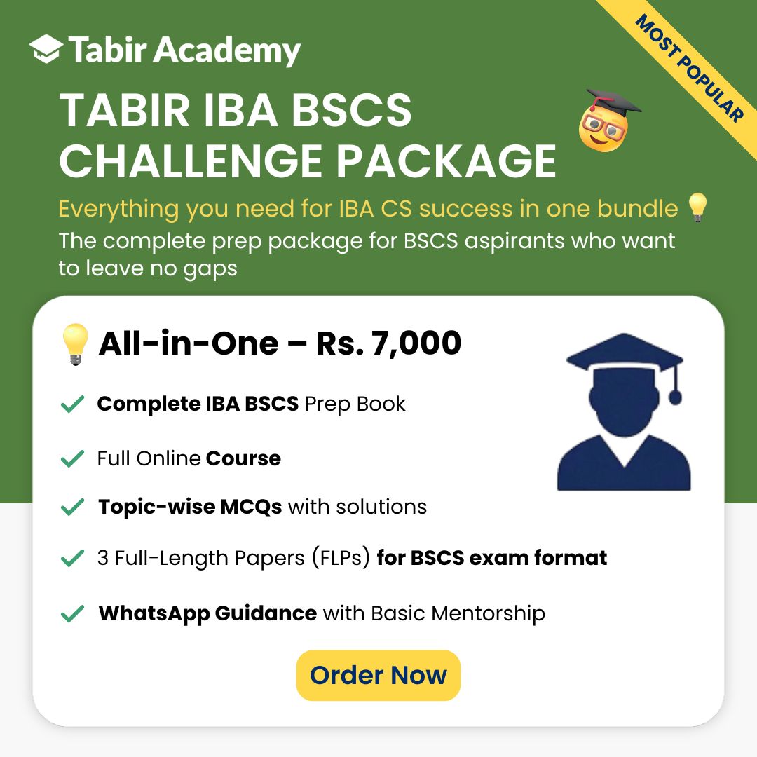 IBA BSCS Challenge Package – All-in-One