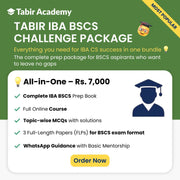 IBA BSCS Challenge Package – All-in-One