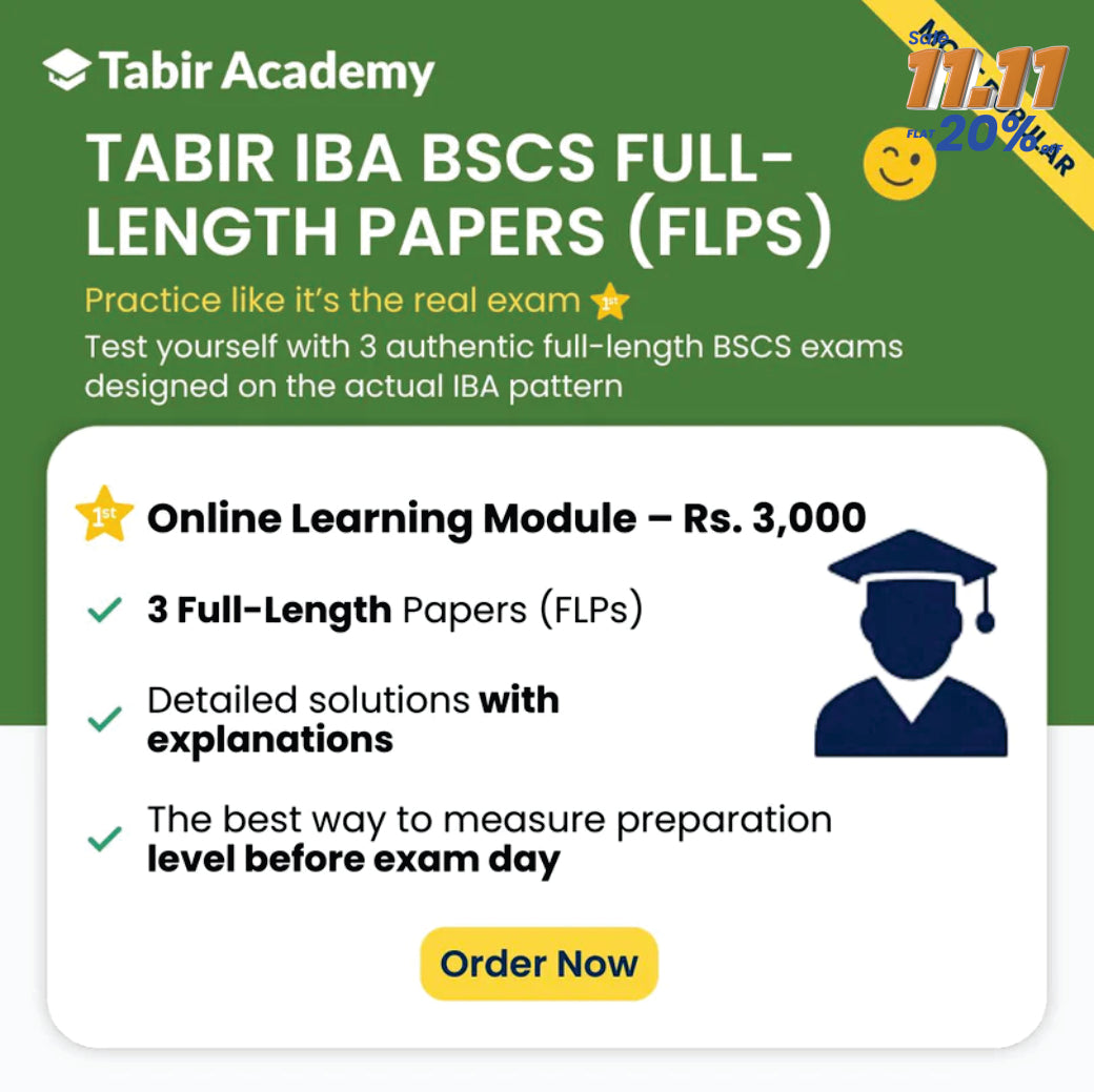 IBA BSCS Full-Length Papers (FLPs)