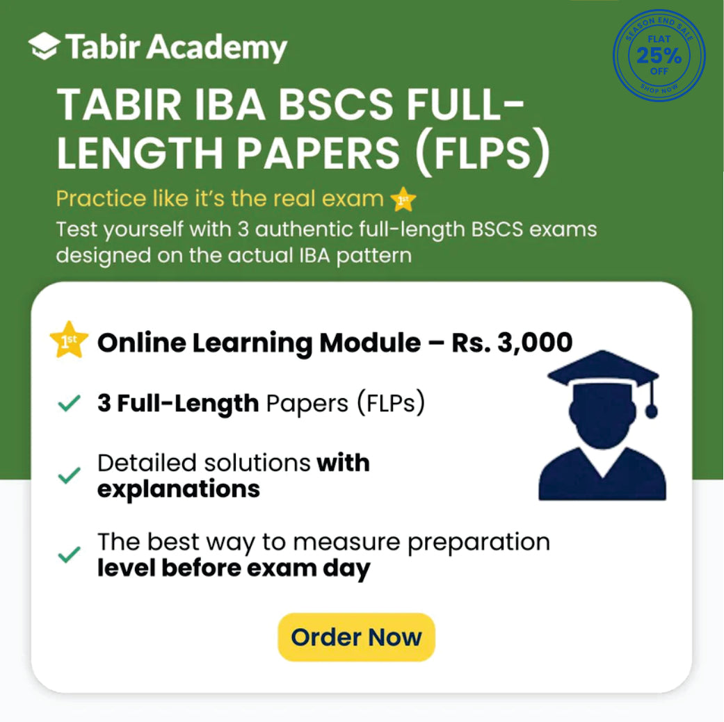 IBA BSCS Full-Length Papers (FLPs)