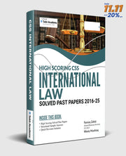 CSS International LAW Solved Papers Guide Package