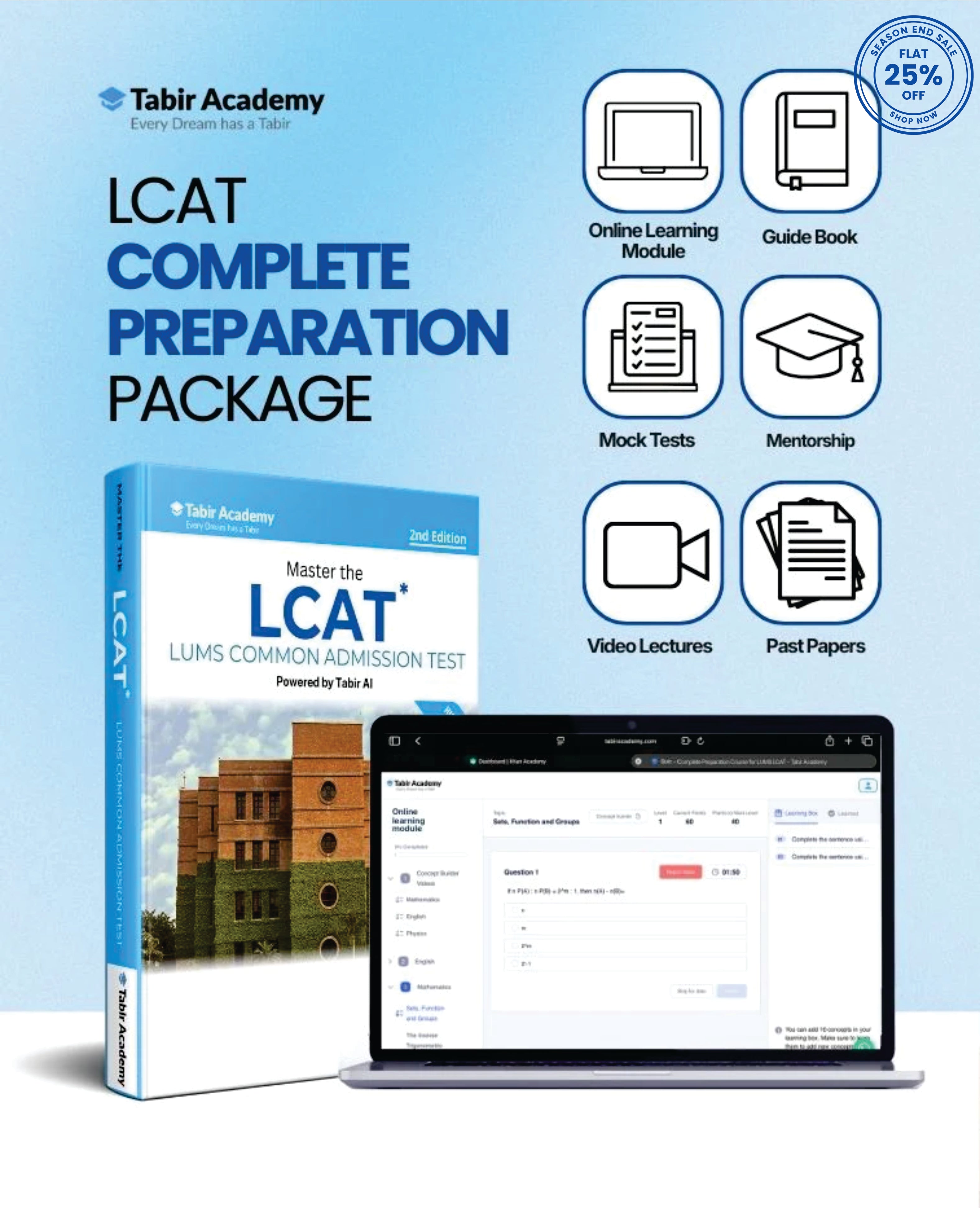 Master the LCAT (LUMS Common Admission Test) – Shop Tabir