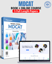 Complete MDCAT Preparation Package | Book + Course + FLPs