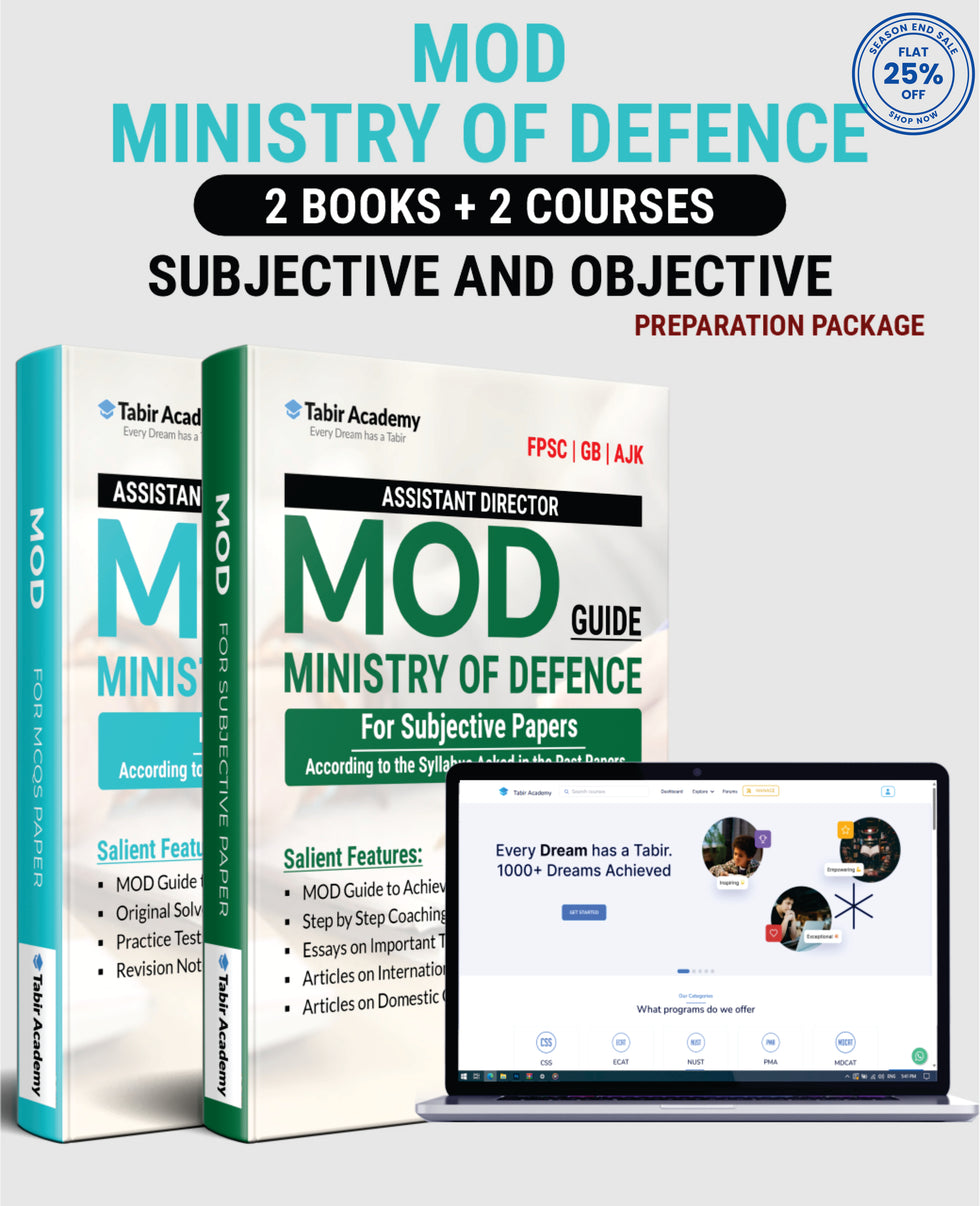 MOD For Assistant Director Package (Objective + Subjective) – Shop Tabir