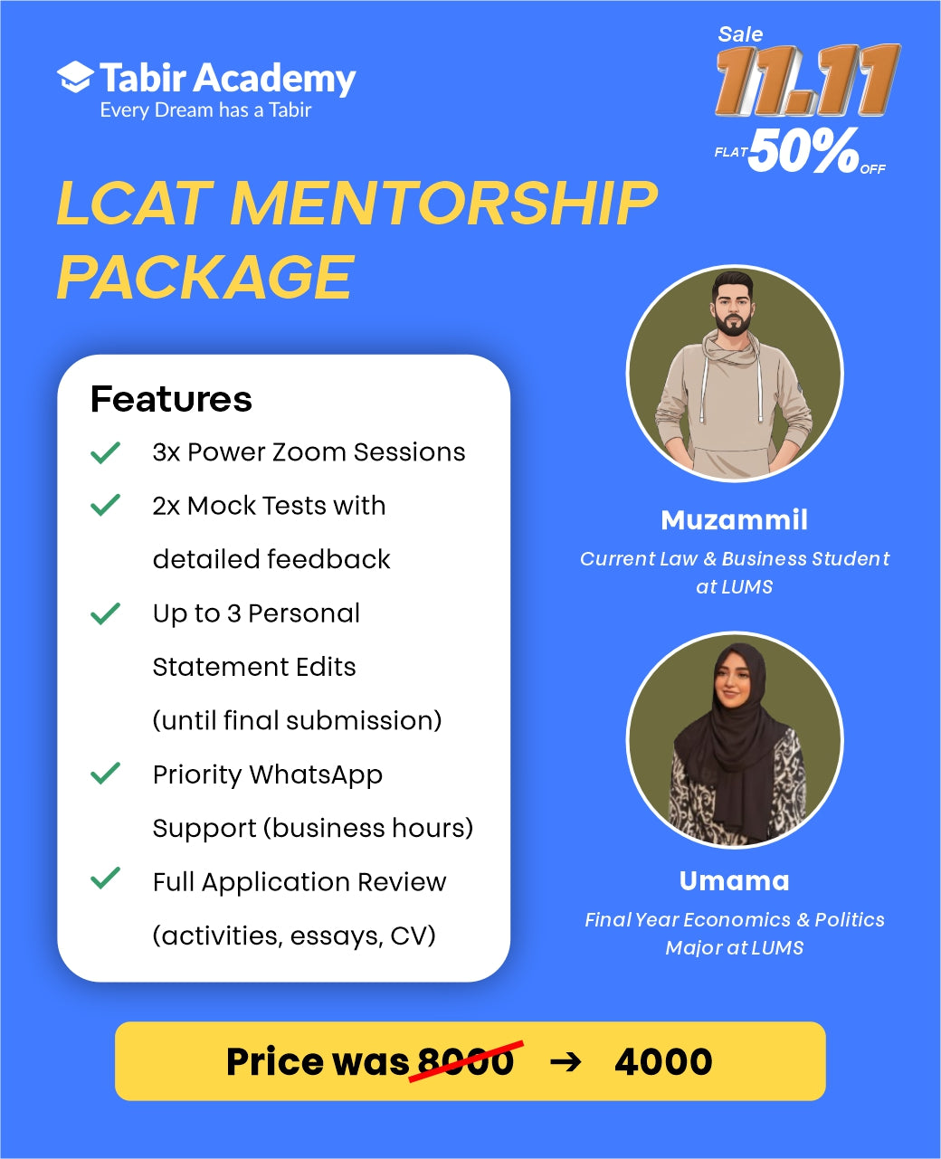 LCAT Mentorship Package