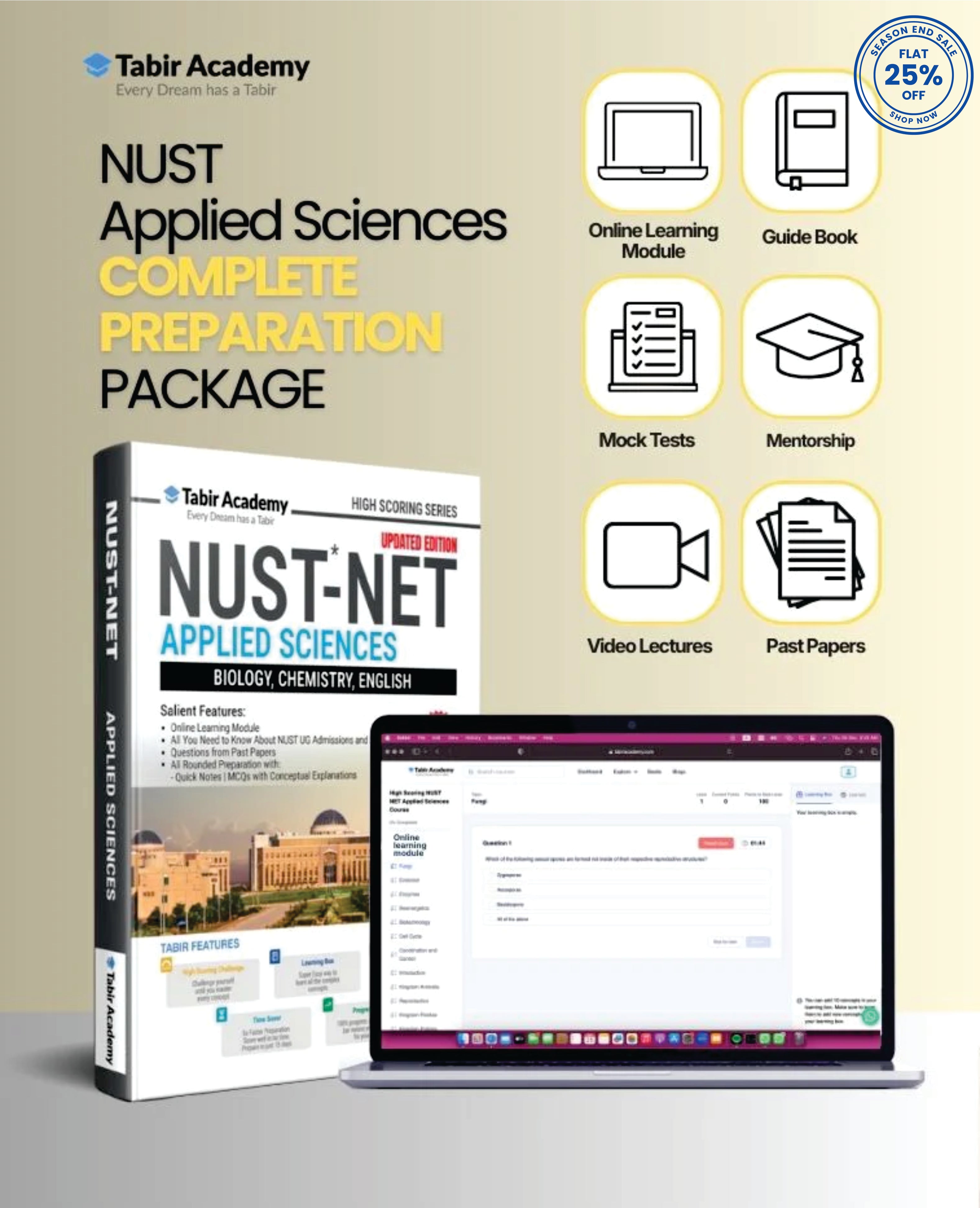 Master the NUST NET (Applied Sciences)