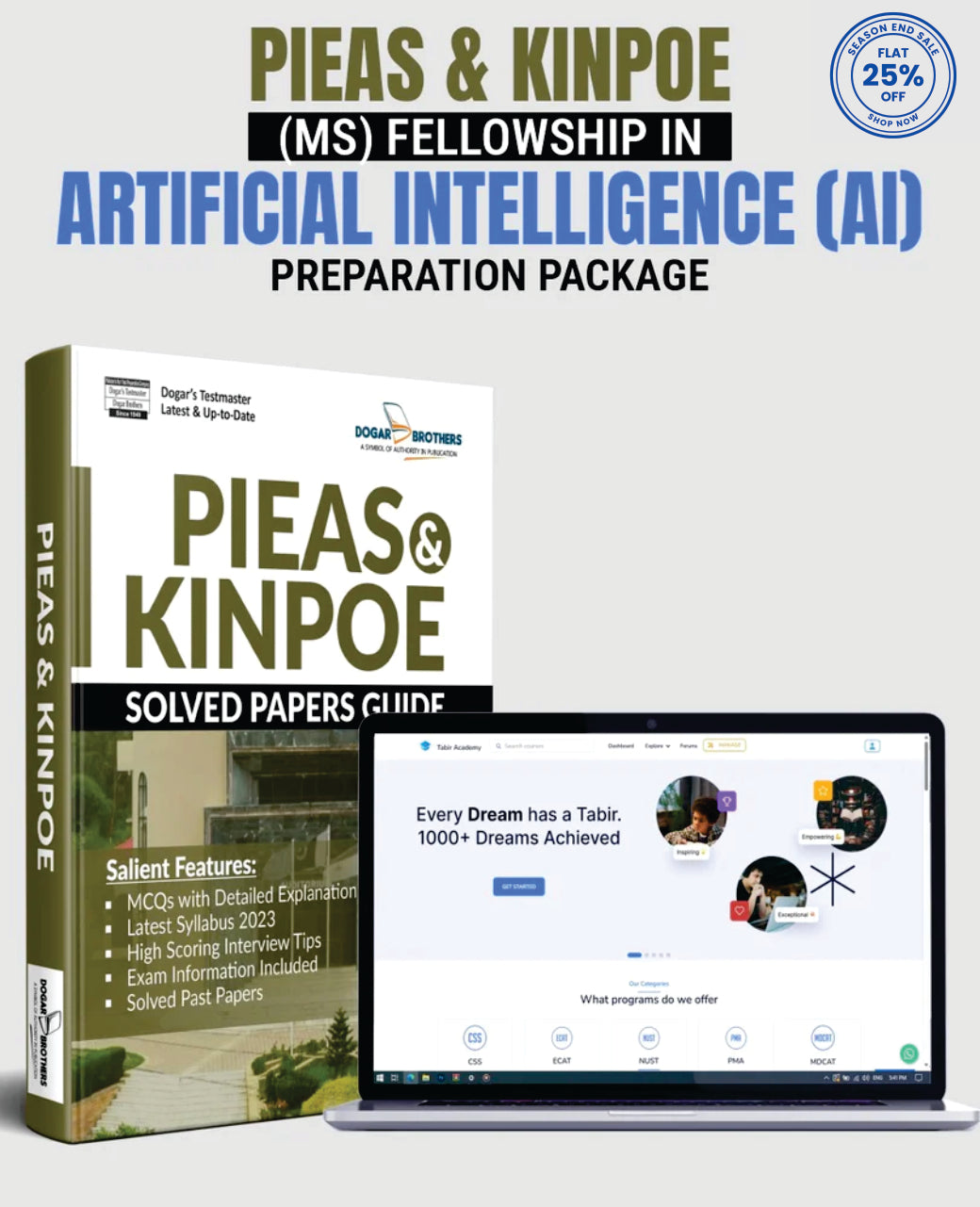 PIEAS & KINPOE - MS Fellowship in Artificial Intelligence Preparation Package