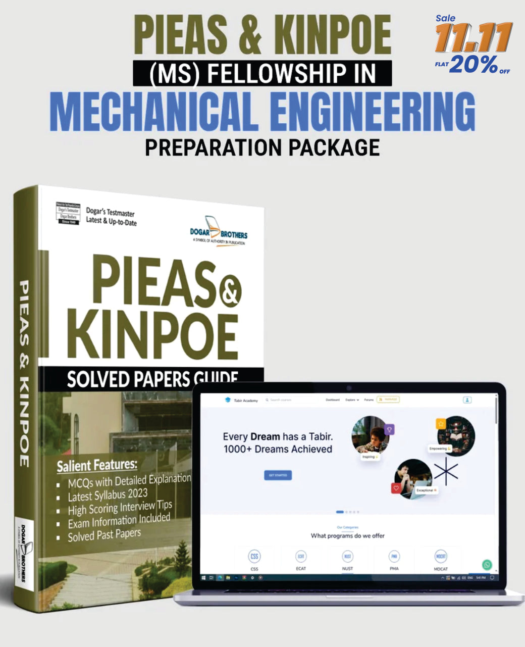 PIEAS & KINPOE - MS Fellowship in Mechanical Engineering Preparation Package