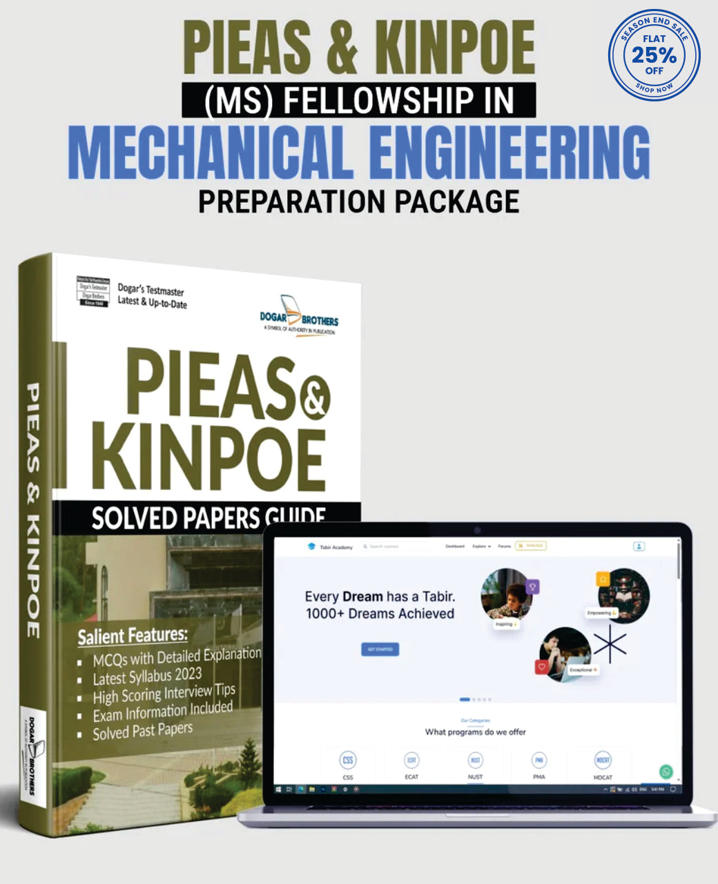 PIEAS & KINPOE - MS Fellowship in Mechanical Engineering Preparation Package