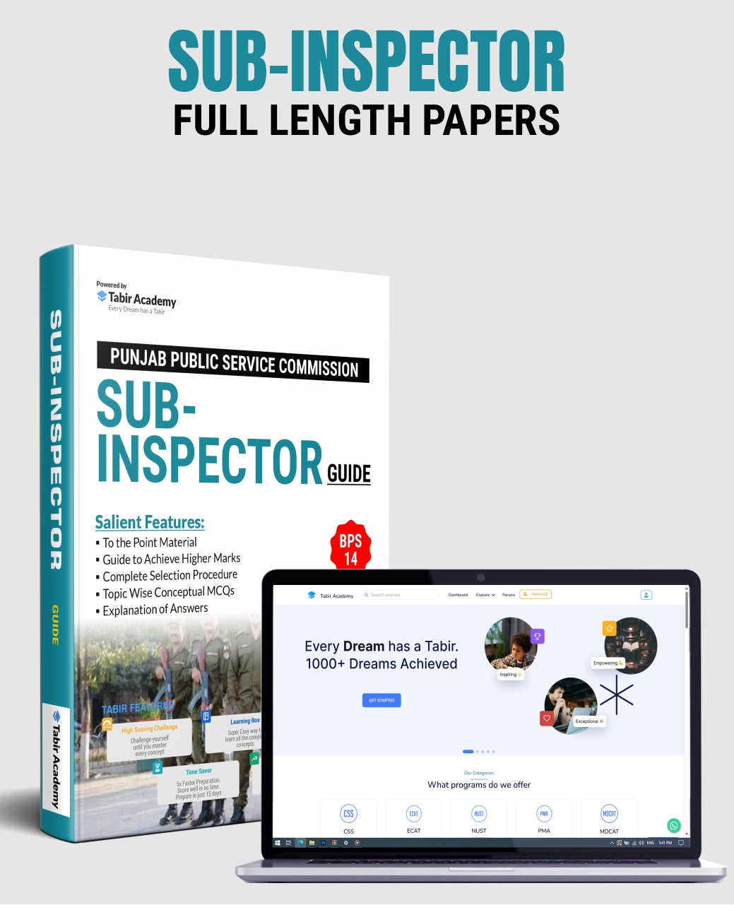 Tabir PPSC Sub-Inspector FLPs (Full-Length Papers)