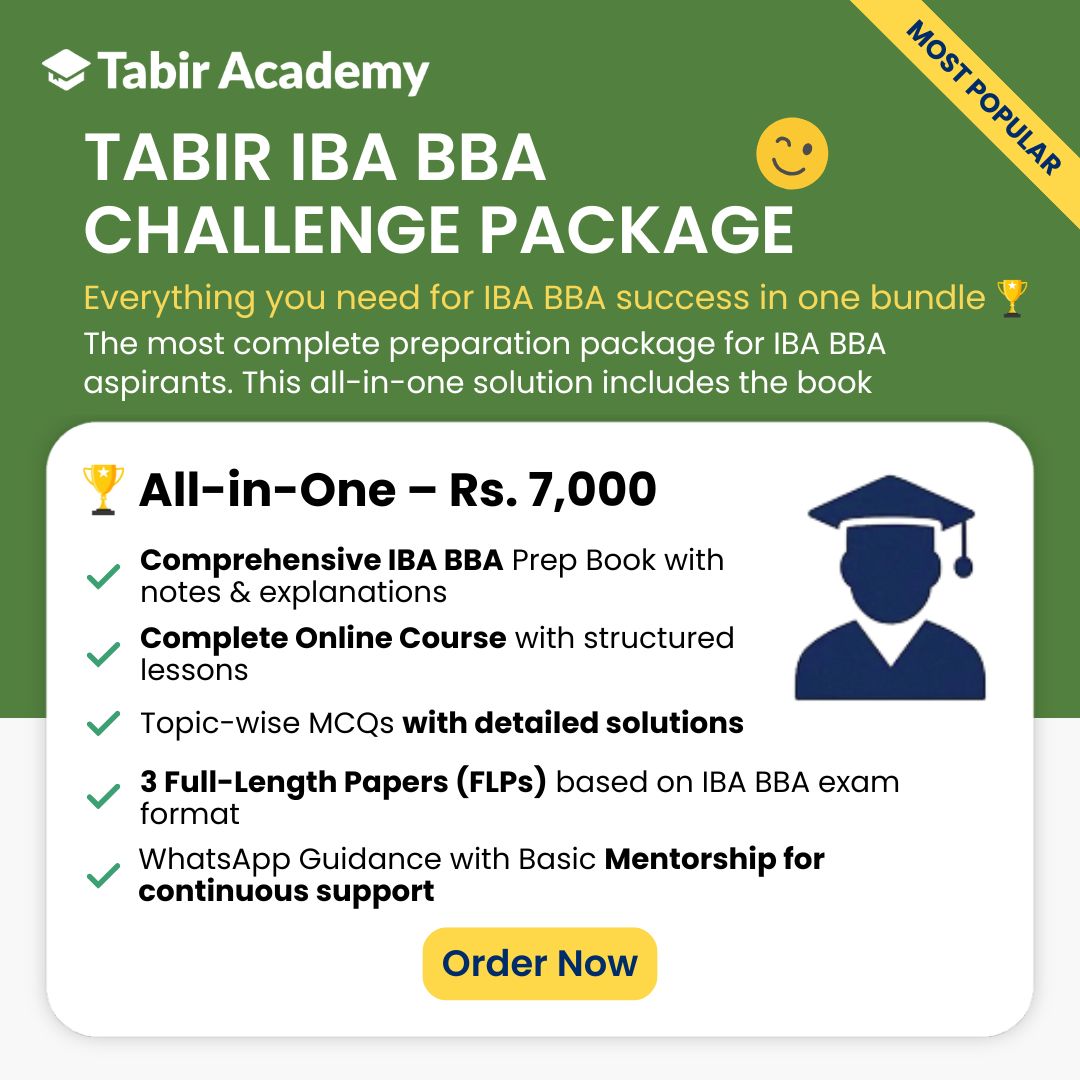 IBA BBA Challenge Package – All-in-One