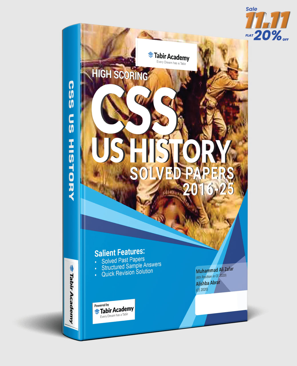 High Scoring CSS US History Solved Papers Guide Package